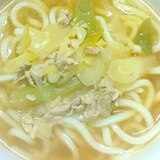 あったか♡豚ネギうどん